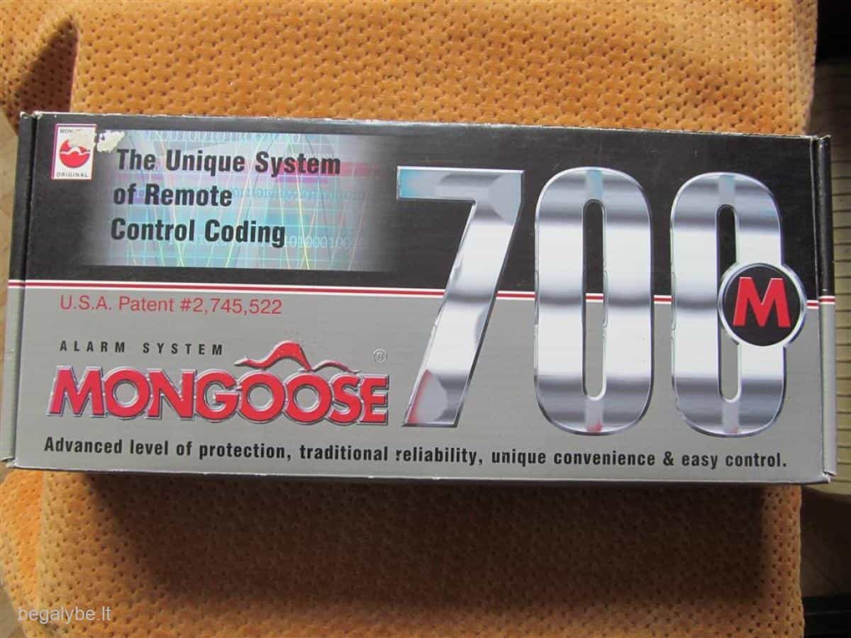 Signalizacija Mongoose AME 700M - 1/7