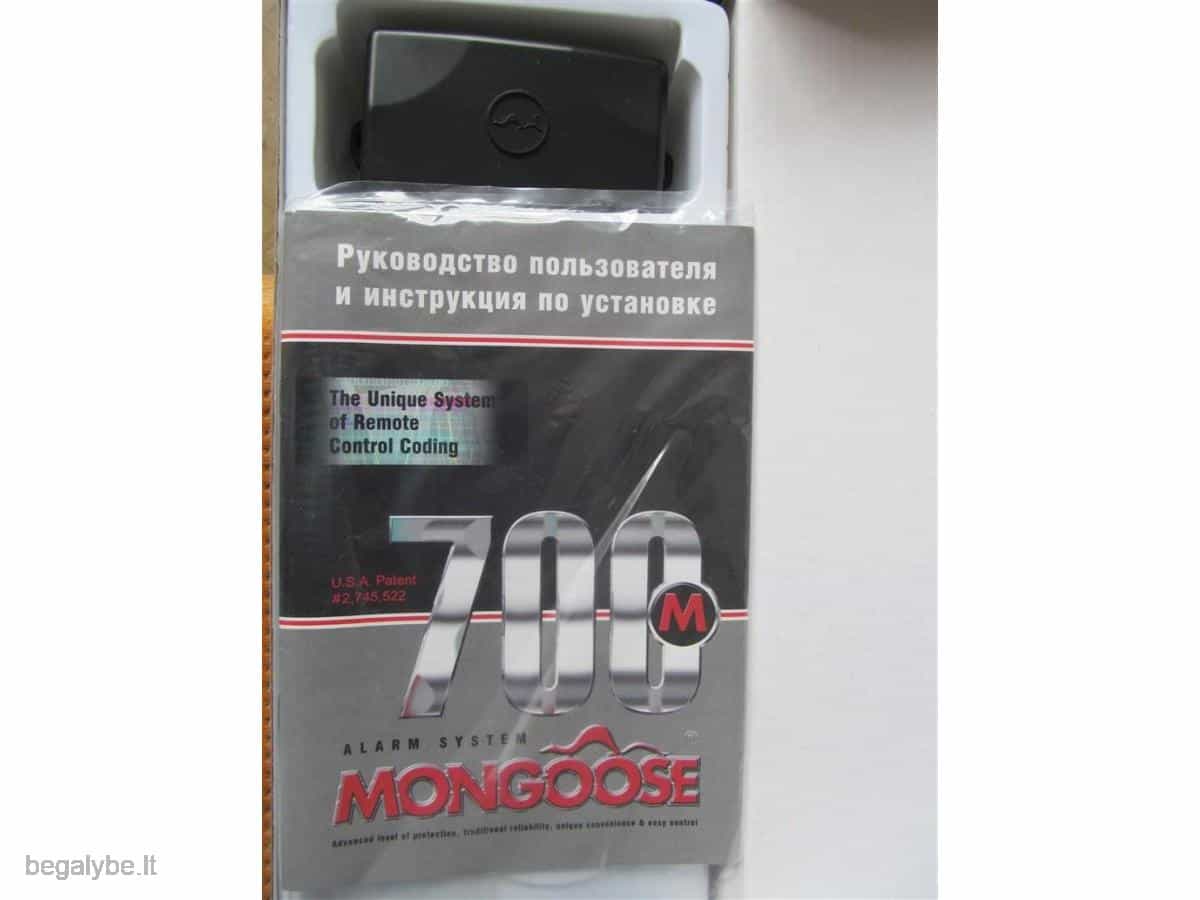 Signalizacija Mongoose AME 700M - 4/7