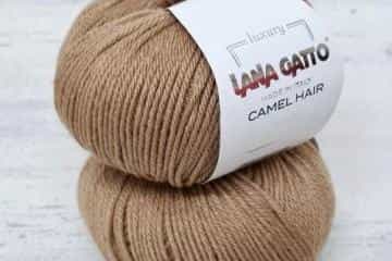Lana Gatto Camel hair siūlai iš Goatcrafts.lt - 7/7