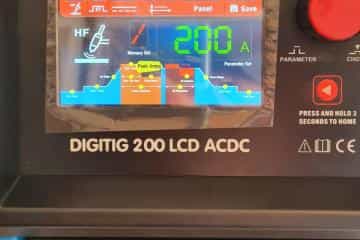 Suvirinimo aparatas SHERMAN DIGITIG  MULTIPRO AC/DC 200 - 10/13