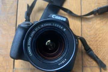 Canon EOS 2000D 24.1 Mp, EF-S 18-55mm - 4/4
