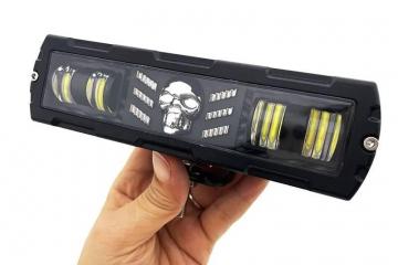 Universalus 6 LED automobilių žibintas